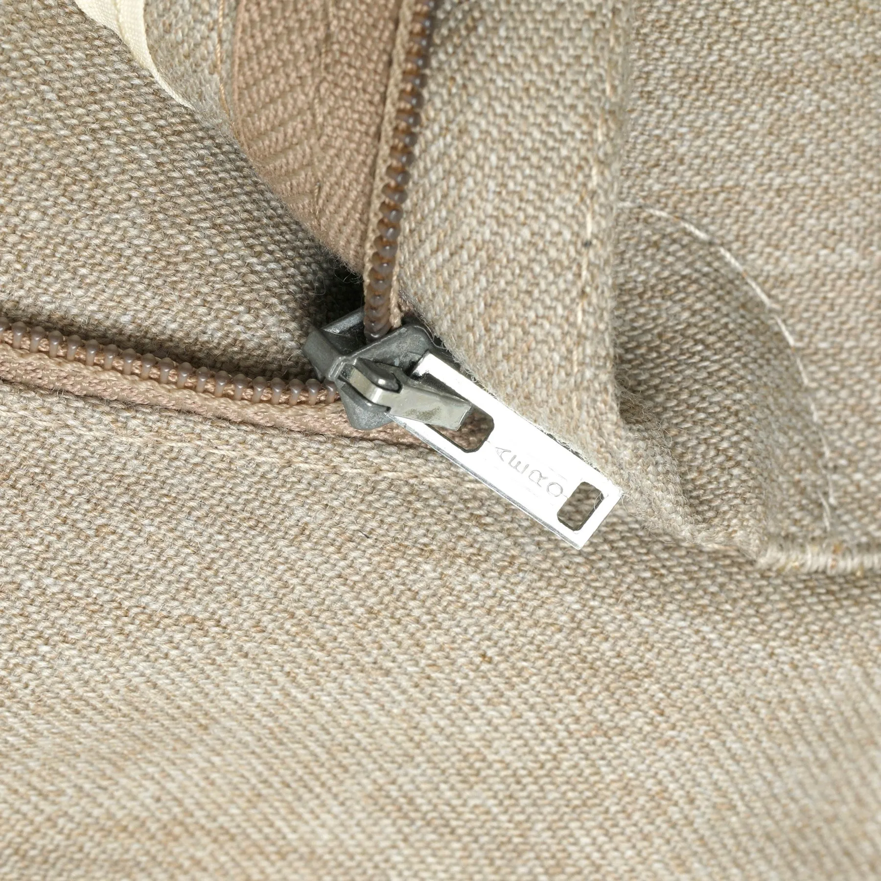 70s, Linen Blend, Hook & Bar, Straight Leg, Archival