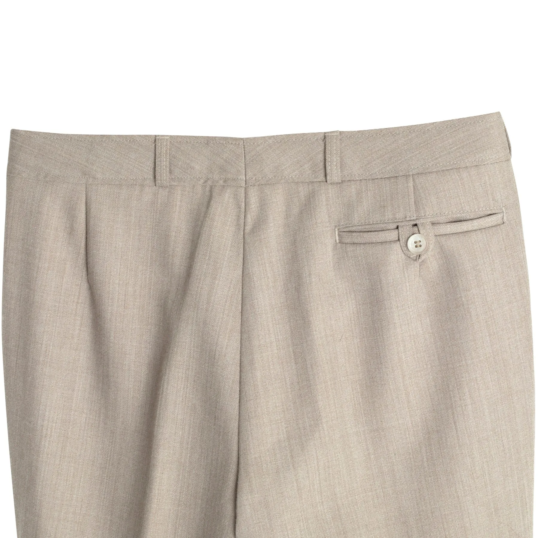 70s, Linen Blend, Hook & Bar, Straight Leg, Archival