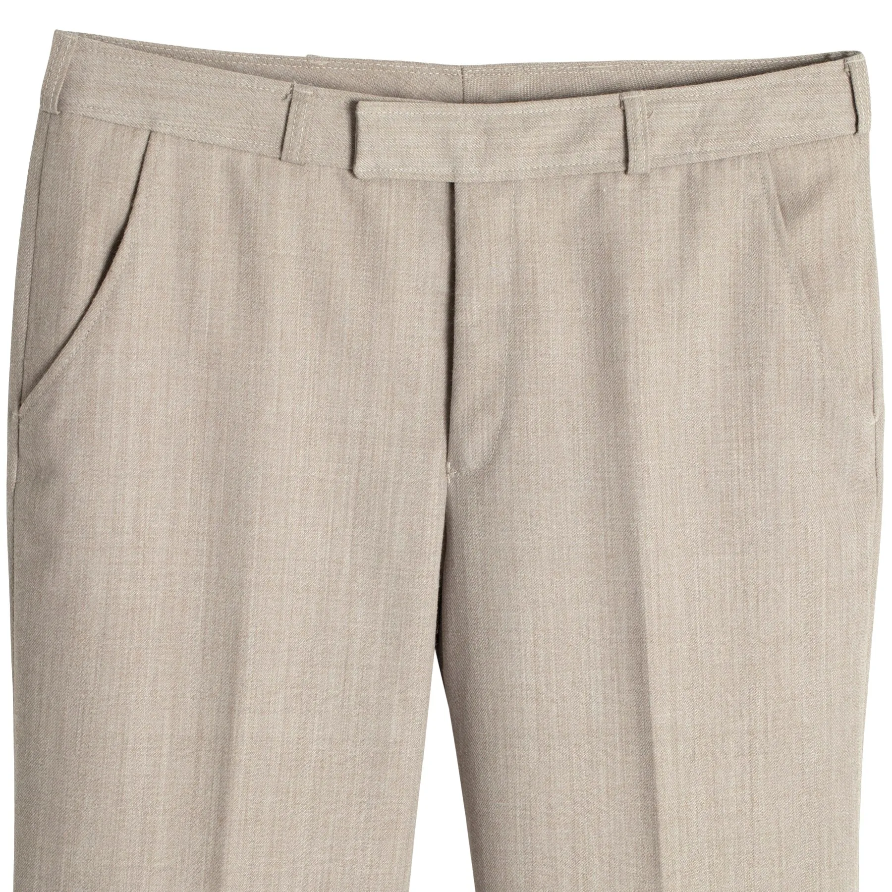 70s, Linen Blend, Hook & Bar, Straight Leg, Archival