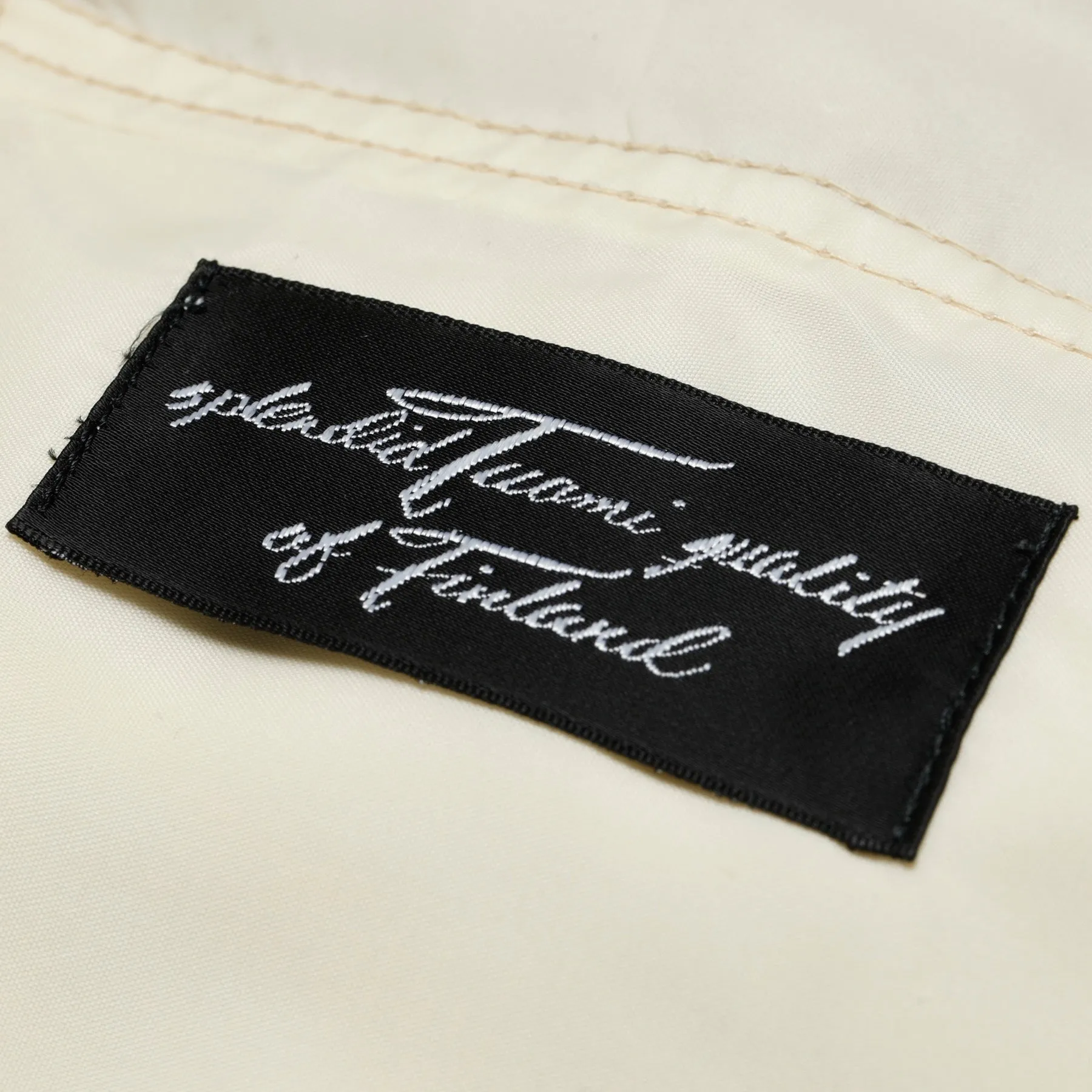 70s, Linen Blend, Hook & Bar, Straight Leg, Archival