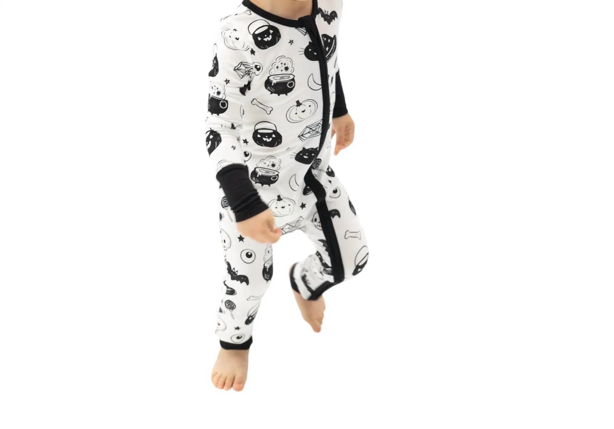 Angel Dear - Halloween 2 Way Zipper Romper