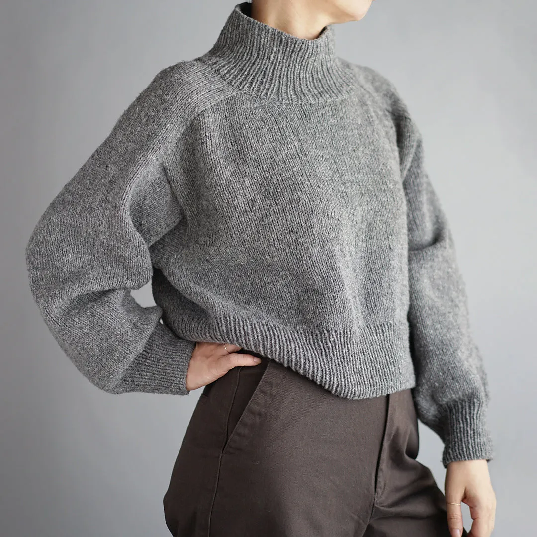 Back Yoke Sweater by Noriko Ichikawa