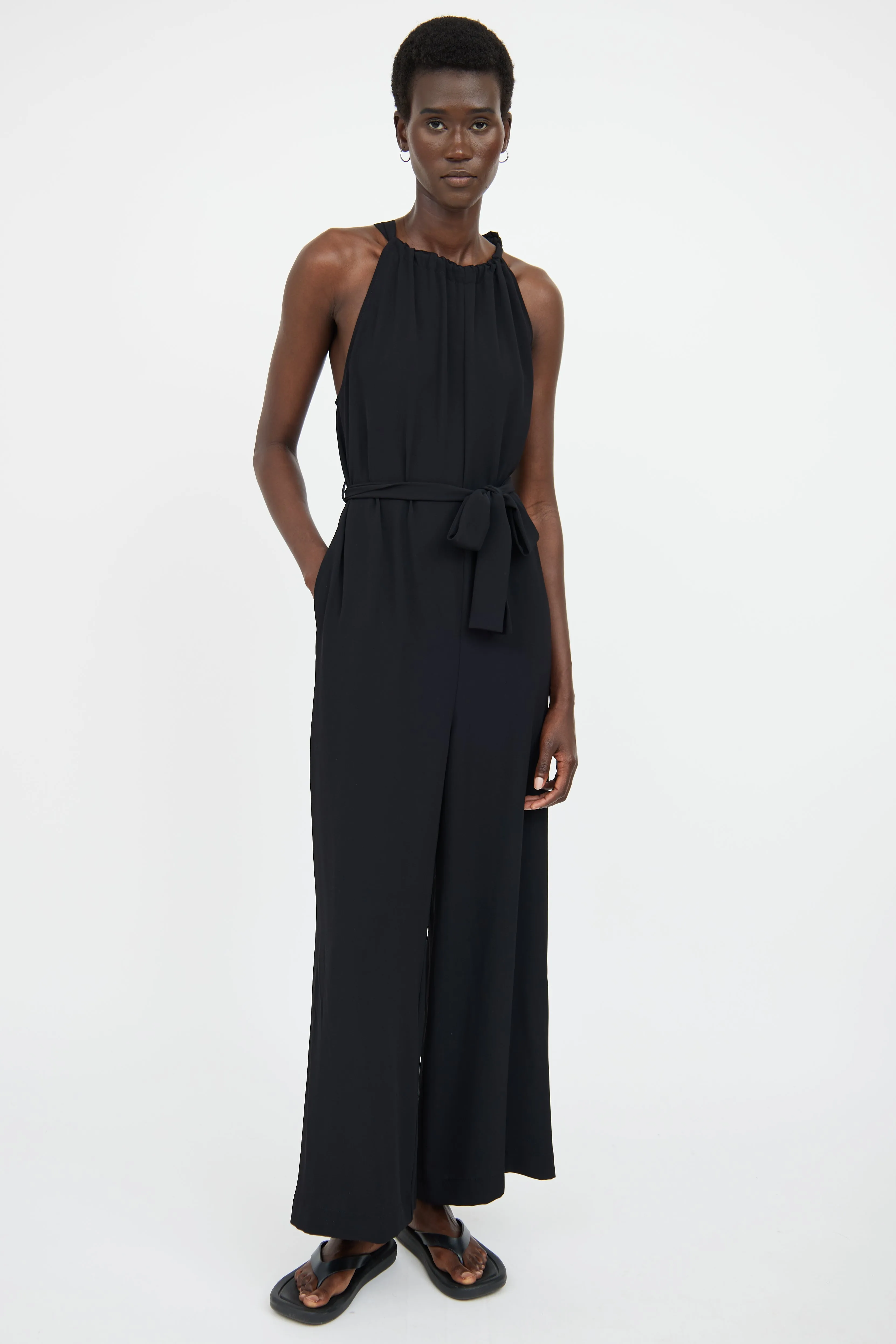 Black Tie Jumpsuit