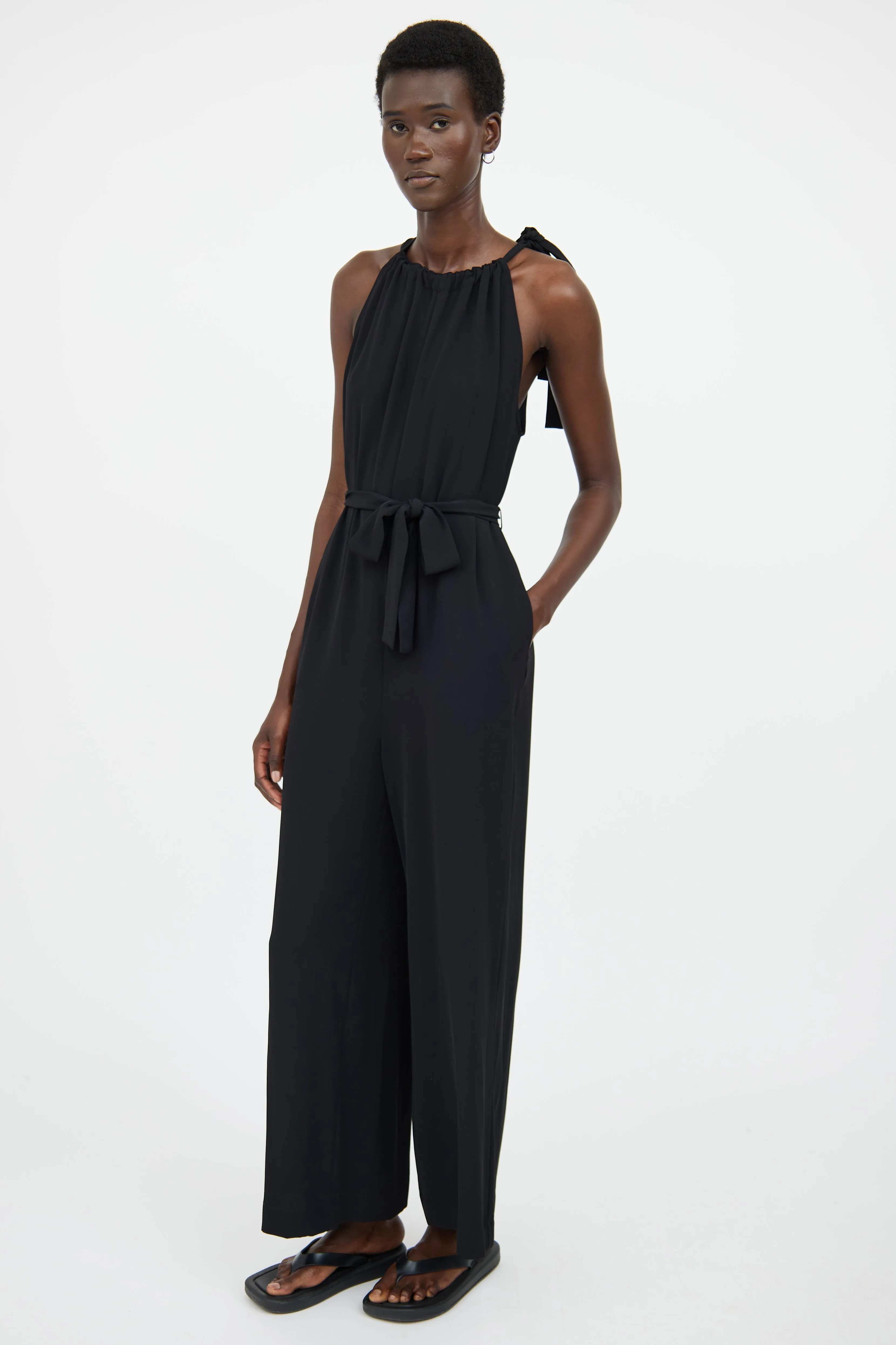 Black Tie Jumpsuit