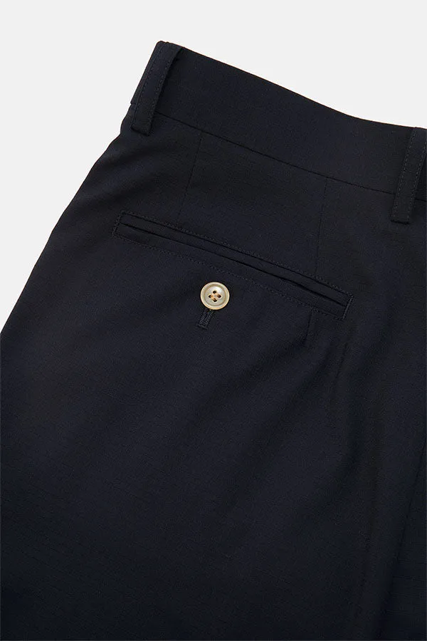 DWWB041 2 TUCK TAPERED PANTS