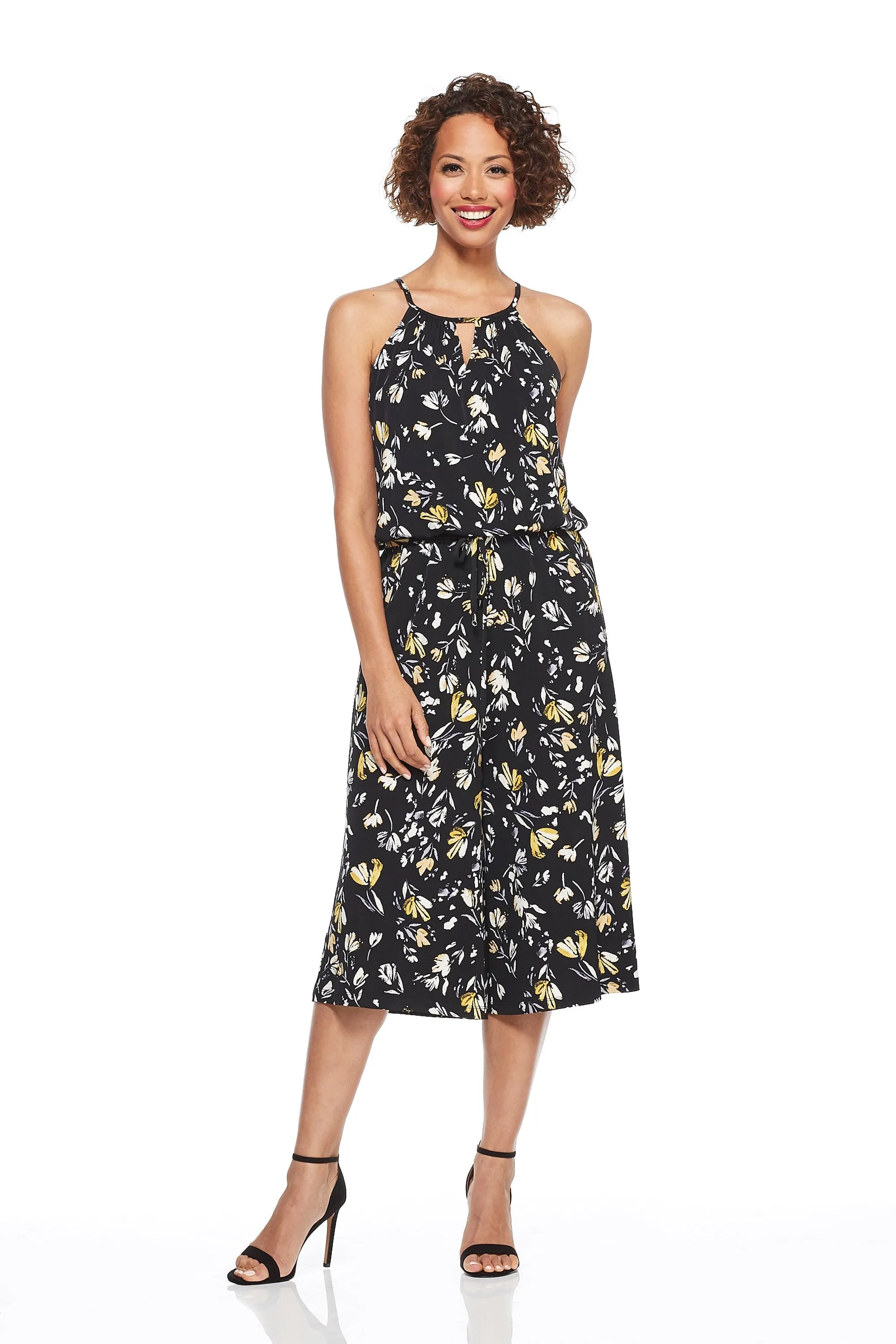 Larissa Floral Halter Jumpsuit