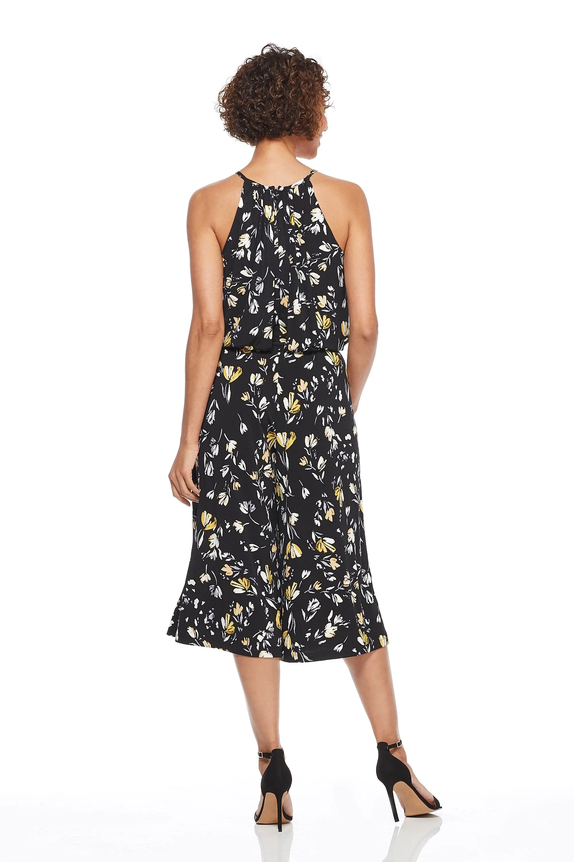 Larissa Floral Halter Jumpsuit