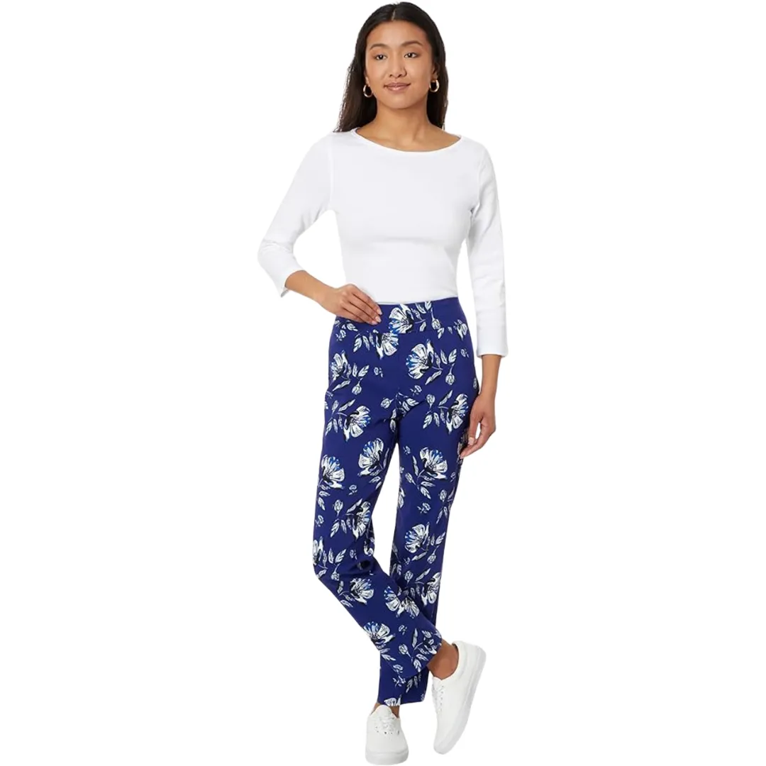 Pull on Ankle Pant Print