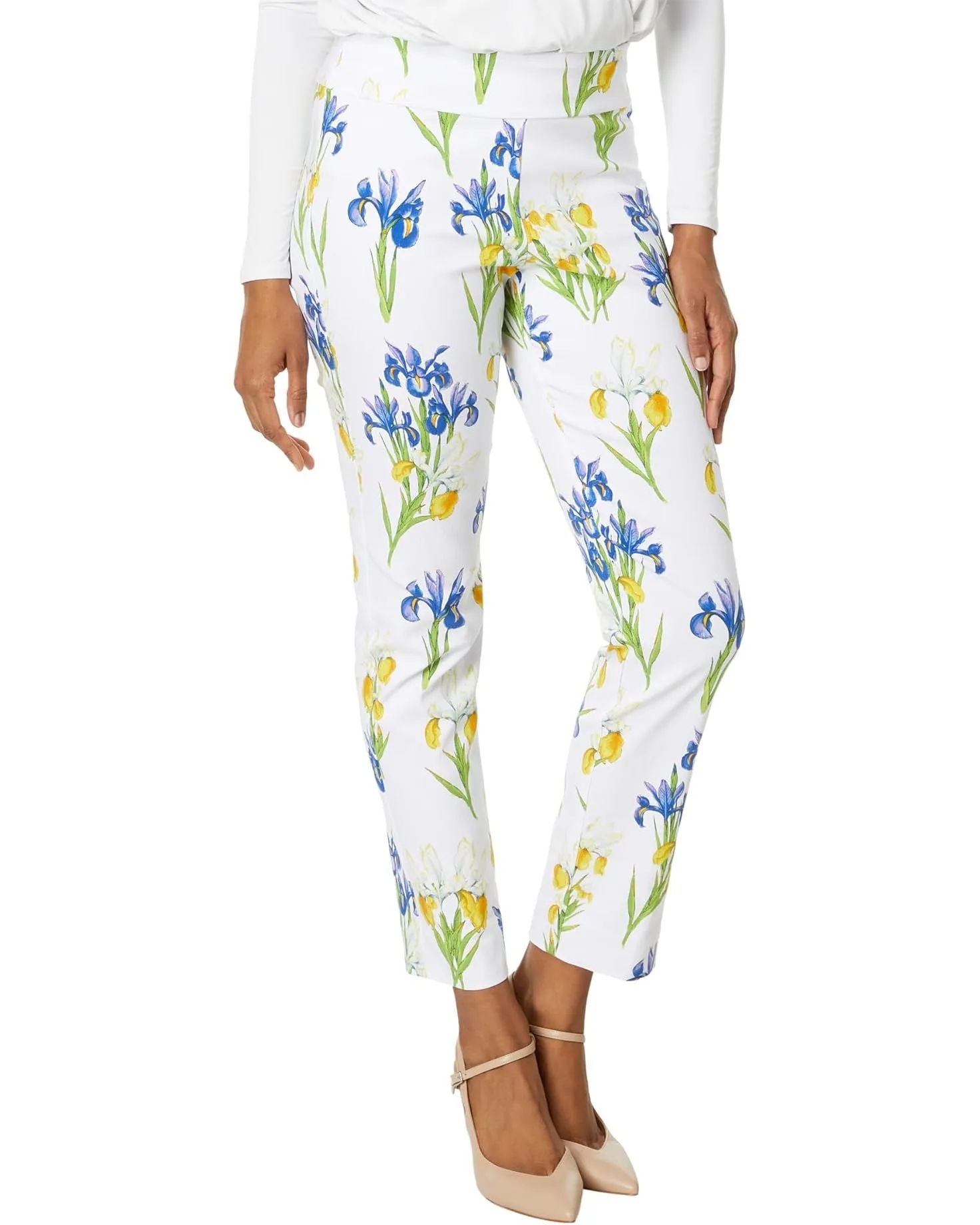 Pull on Ankle Pant Print