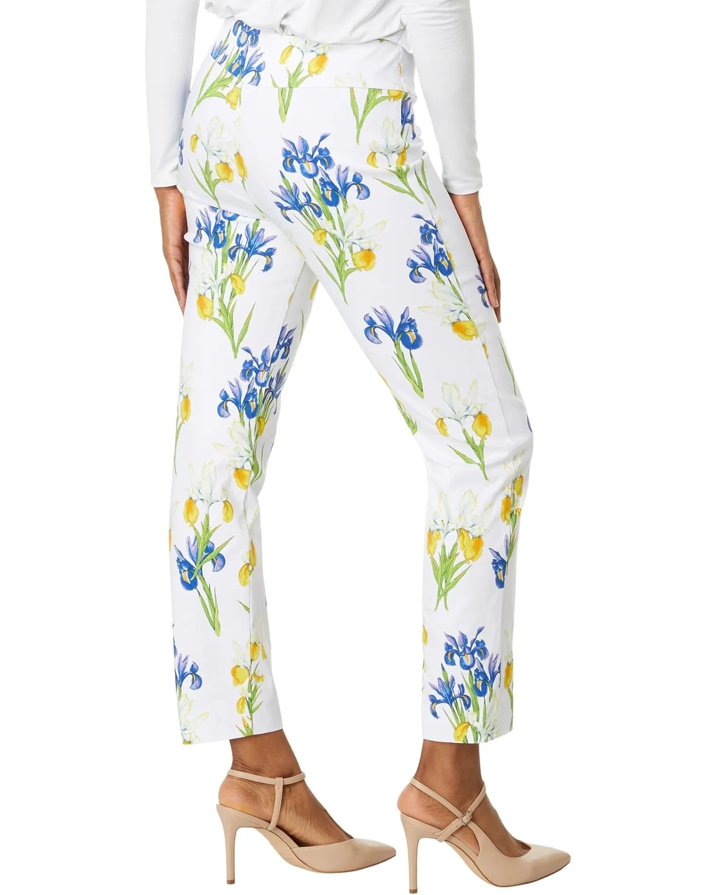 Pull on Ankle Pant Print