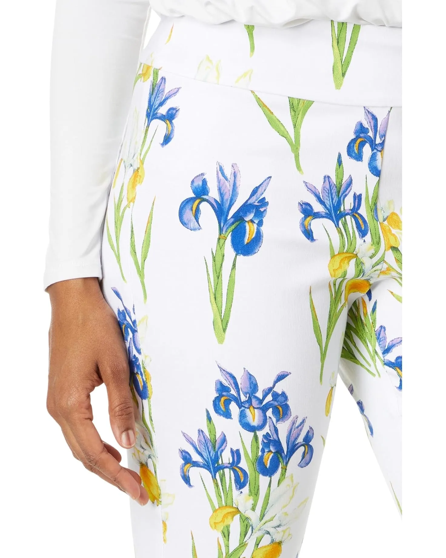 Pull on Ankle Pant Print