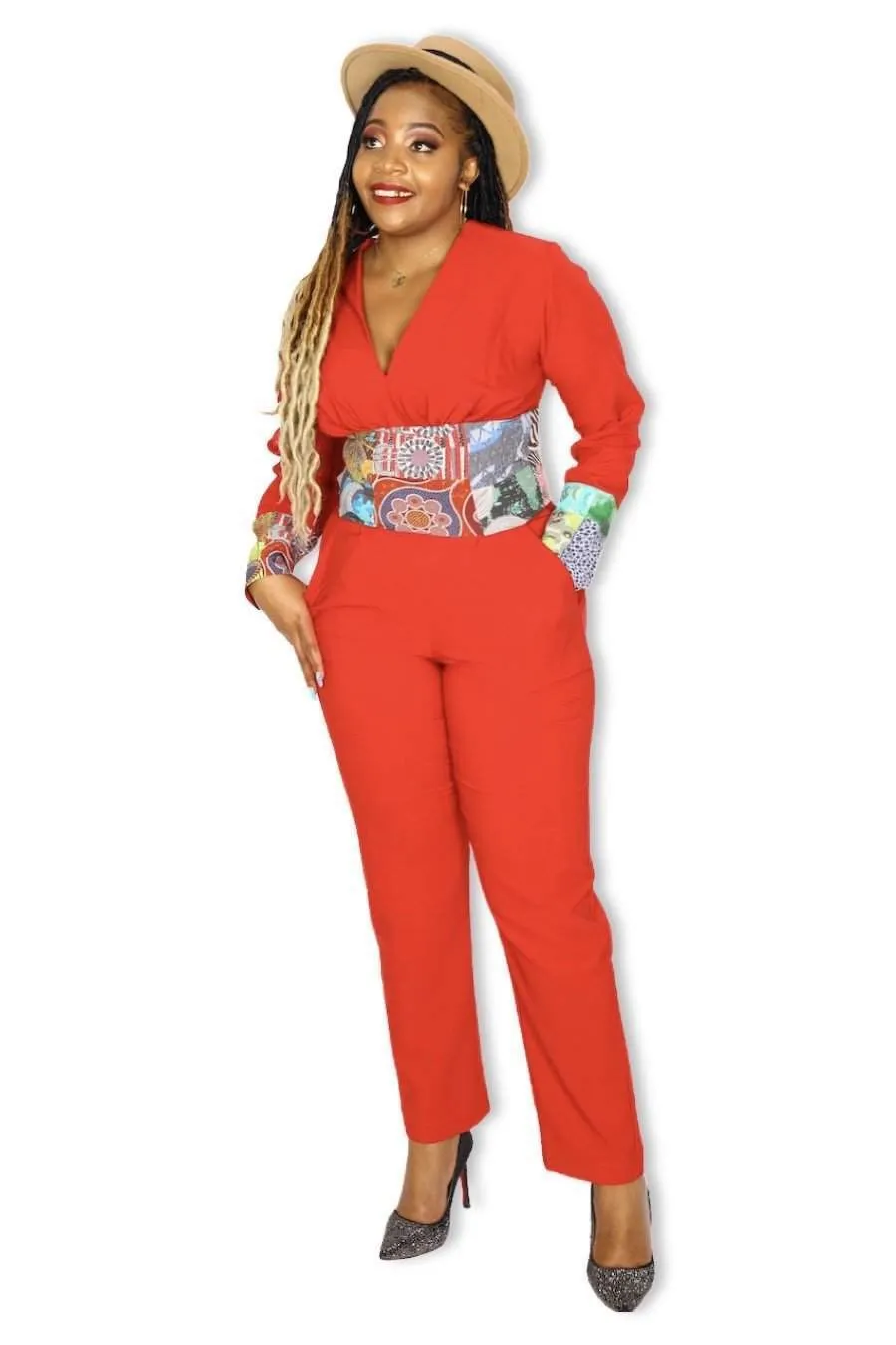 Red Jumpsuit for Women