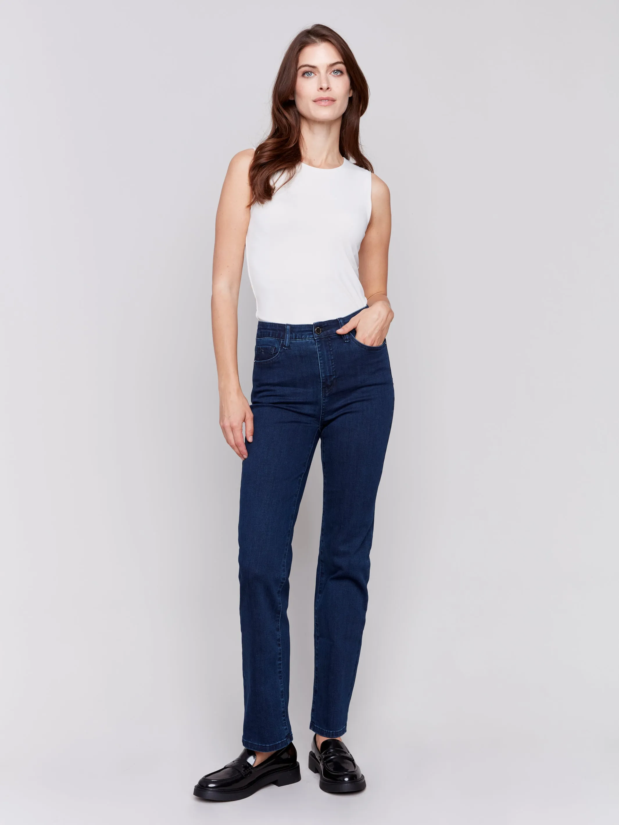 Straight Leg Jeans