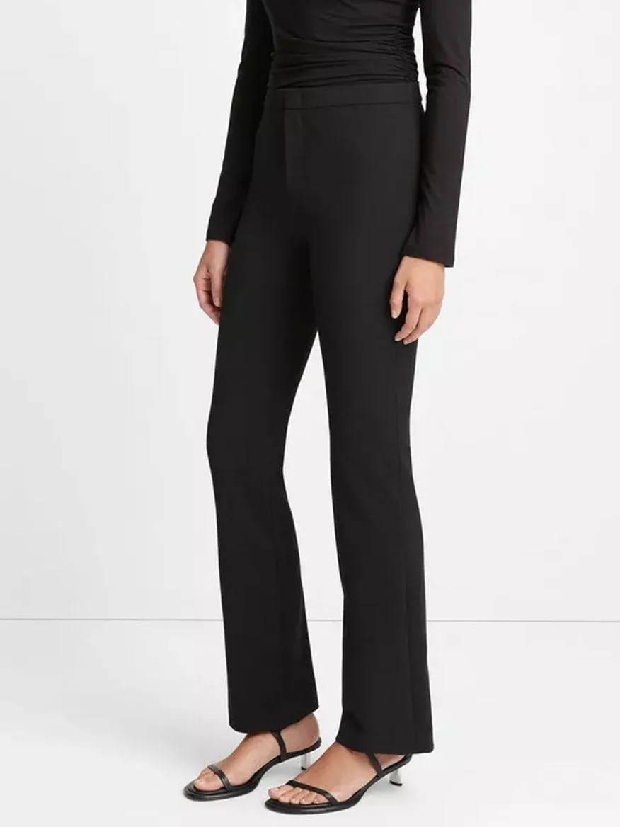 Vince Tapered-Leg Trouser in Black