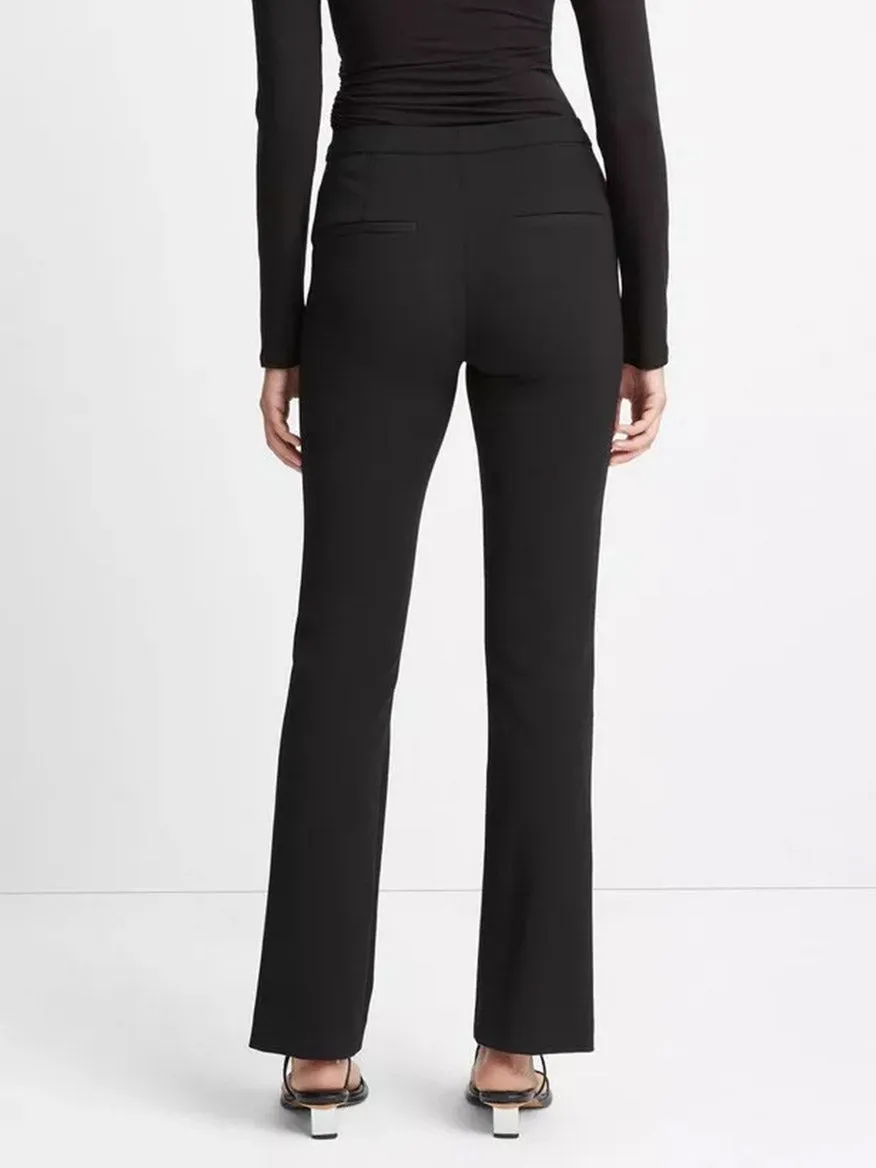 Vince Tapered-Leg Trouser in Black