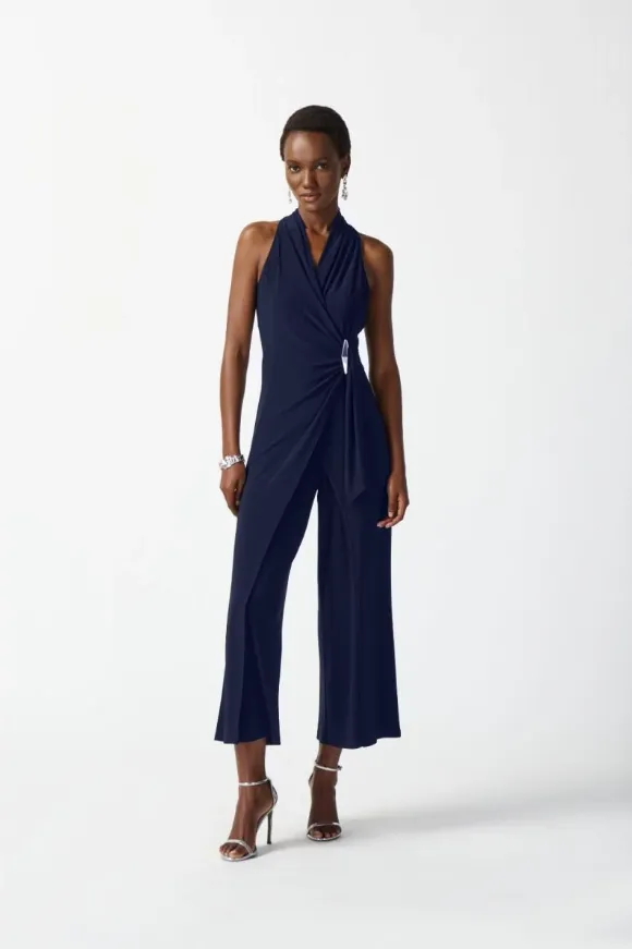 Wrap Culotte Jumpsuit