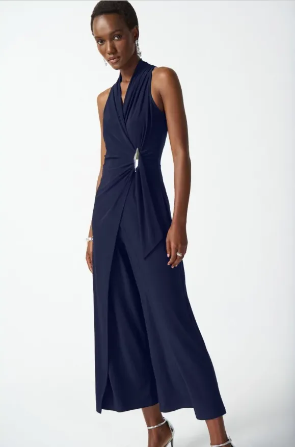 Wrap Culotte Jumpsuit